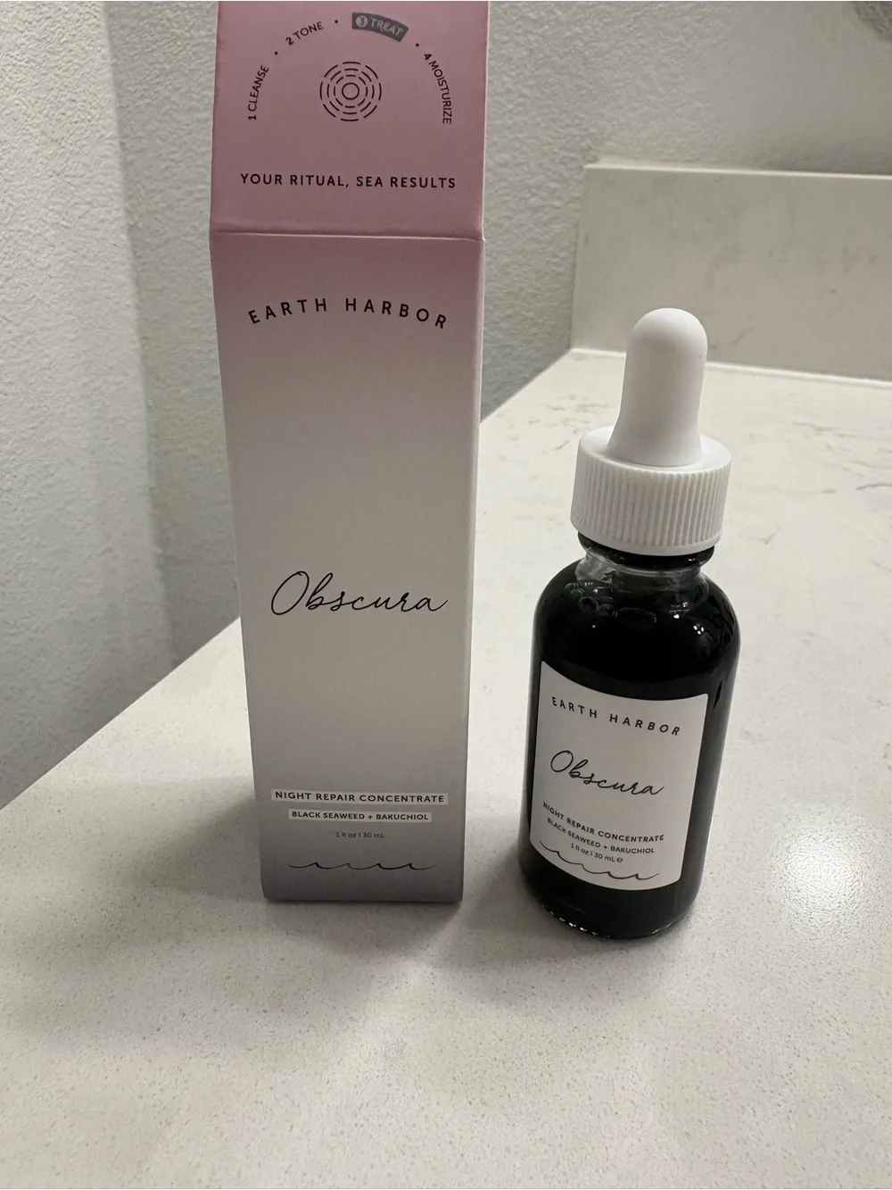 Earth Harbor Obscura Night Repair Concentrate - New